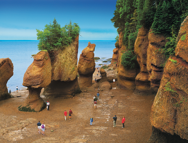 Fundy bay-interesting Canada tourist destination